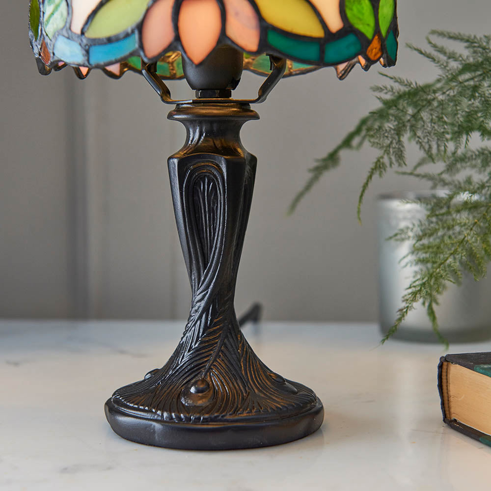 Fellmoor Mini Tiffany Table Lamp - Multicoloured