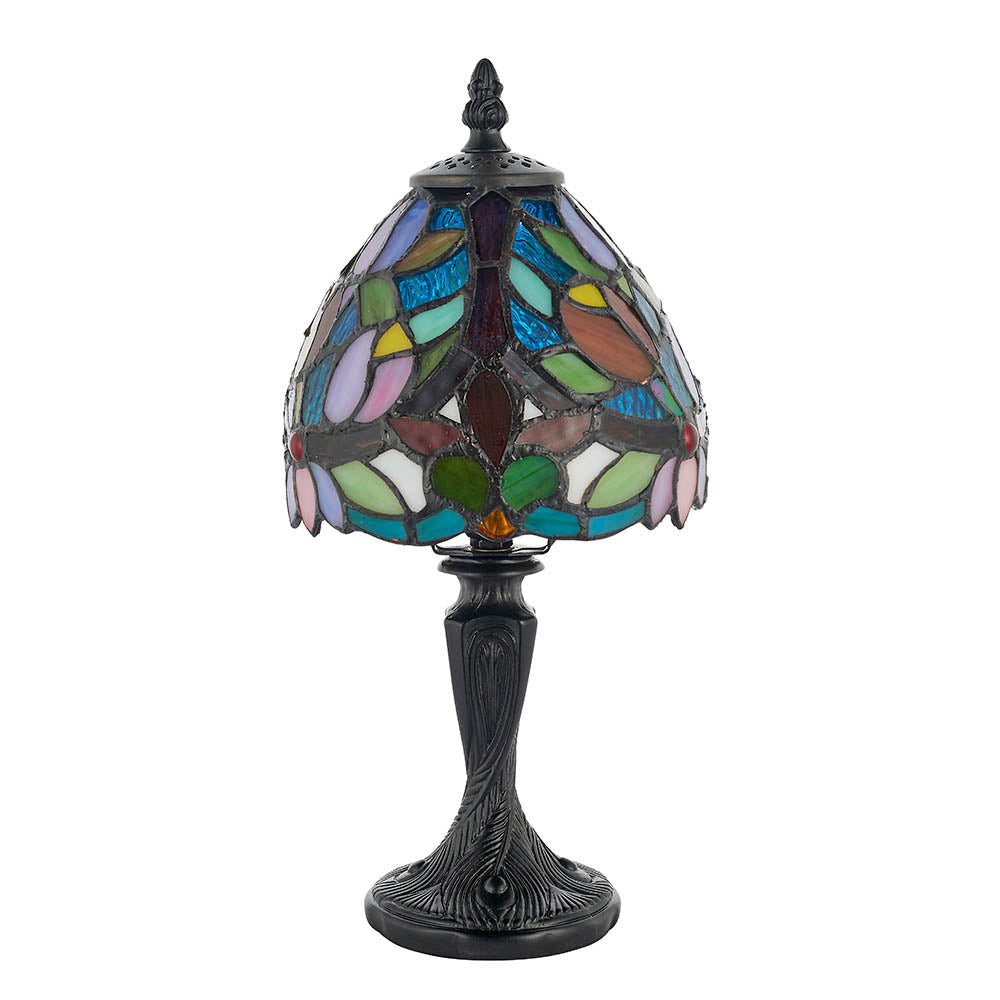 Fellmoor Mini Tiffany Table Lamp - Multicoloured