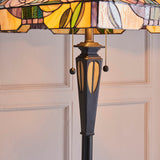 Thornmere Tiffany Floor Lamp - Multicoloured