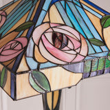 Thornmere Tiffany Floor Lamp - Multicoloured
