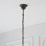 Thornmere Large 3 Light Tiffany Pendant - Multicoloured