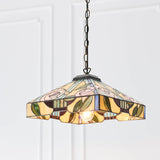 Thornmere Medium Tiffany Pendant - Multicoloured