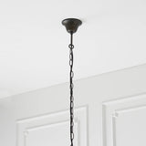Alderworth Large 3 Light Tiffany Pendant - Blue
