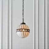 Brindleigh Small Globe Tiffany Pendant - Multicoloured