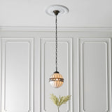 Brindleigh Small Globe Tiffany Pendant - Multicoloured