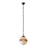 Brindleigh Small Globe Tiffany Pendant - Multicoloured