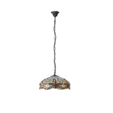 Alderworth Medium 3 Light Tiffany Pendant - Beige