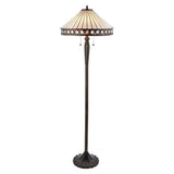 Brindleigh Tiffany Floor Lamp - Multicoloured