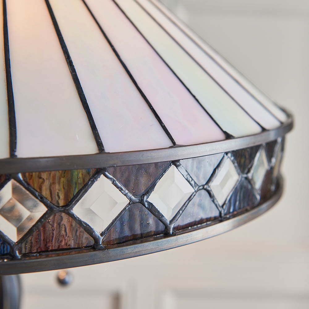 Brindleigh Tiffany Floor Lamp - Multicoloured