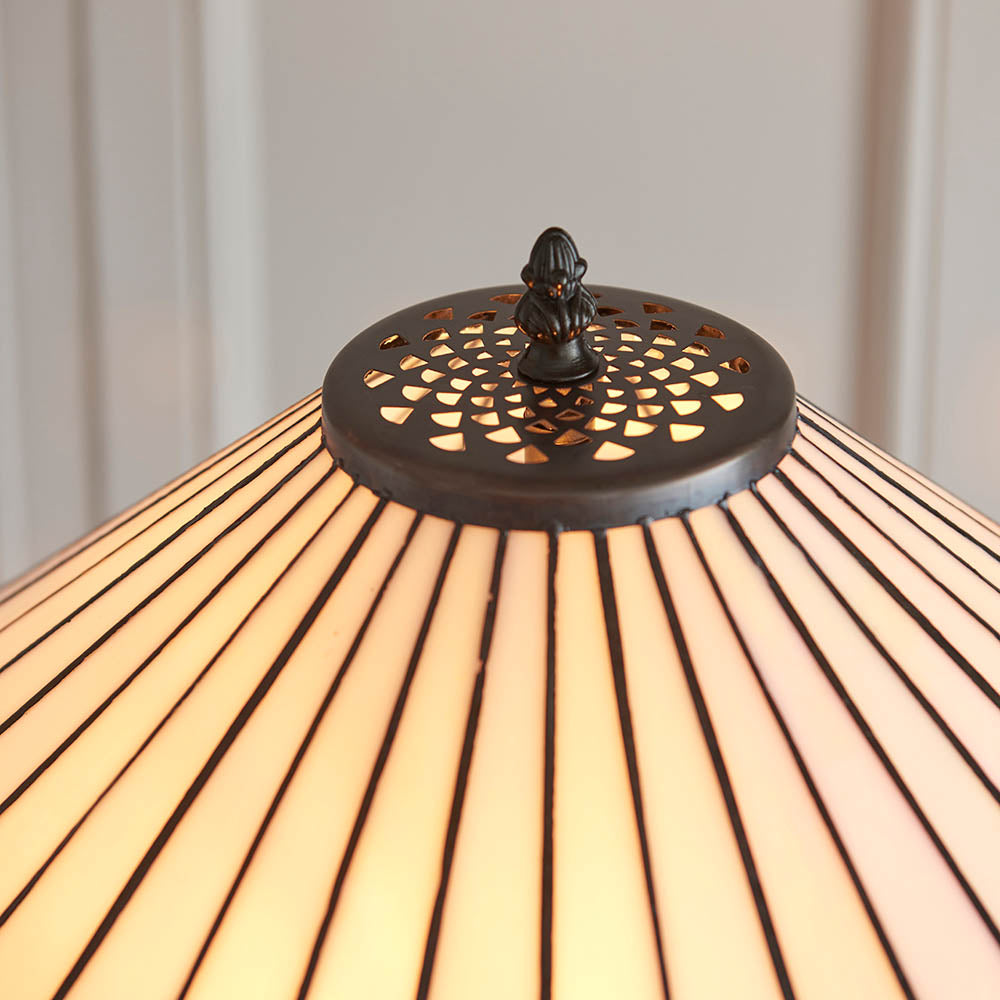 Brindleigh Tiffany Floor Lamp - Multicoloured