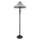 Brindleigh Tiffany Floor Lamp - Multicoloured
