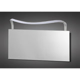 Sisley Large Outdoor LED Wall Light 12W 4000K - Chrome