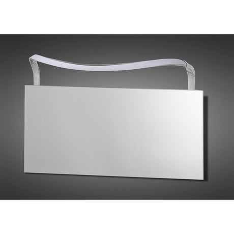 Sisley Large Outdoor LED Wall Light 12W 4000K - Chrome