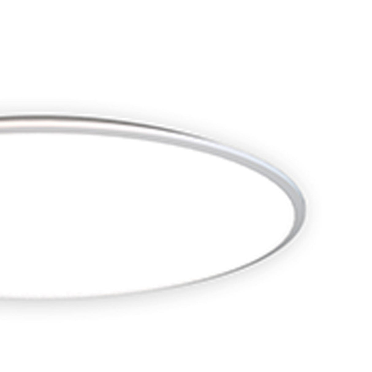 Slim LED Flush Ceiling Light 16W 3000K - White