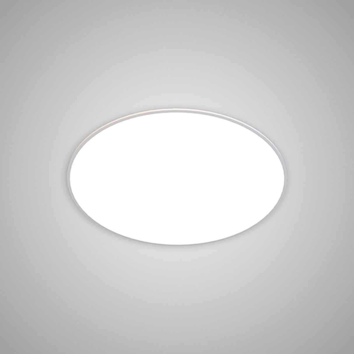 Slim LED Flush Ceiling Light 24W 5000K - White