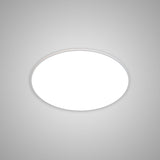 Slim LED Flush Ceiling Light 24W 3000K - White