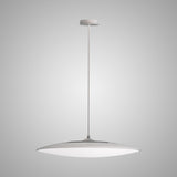 Slim 46cm Round LED Pendant Light 50W 4000K - White