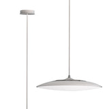 Slim 25cm Round LED Pendant Light 16W 4000K - White