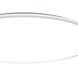 Slim CCT LED Flush Ceiling Light 16W With Switch - White