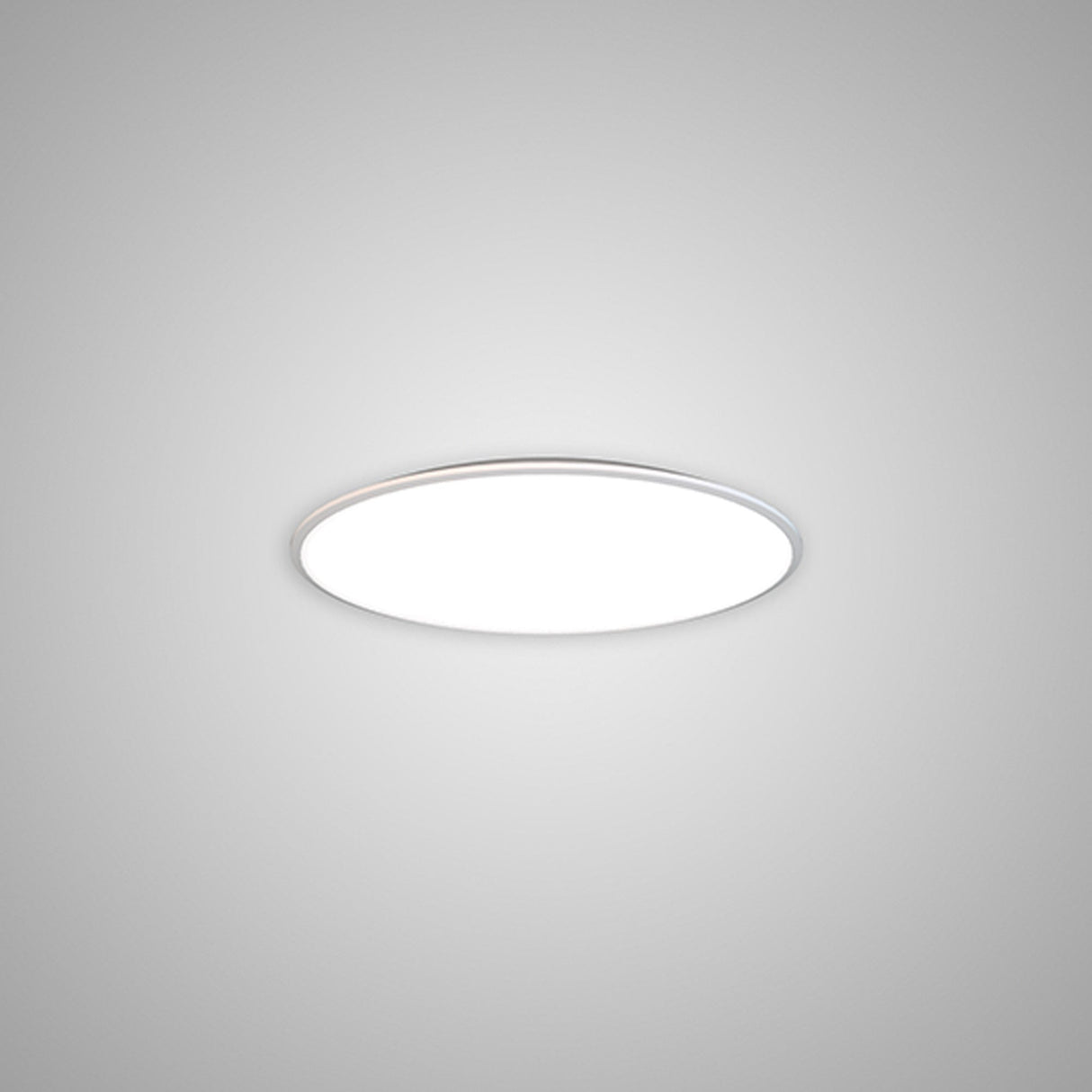 Slim CCT LED Flush Ceiling Light 16W With Switch - White