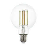 Smart Clear LED Globe Bulb E27 G80 8W CCT