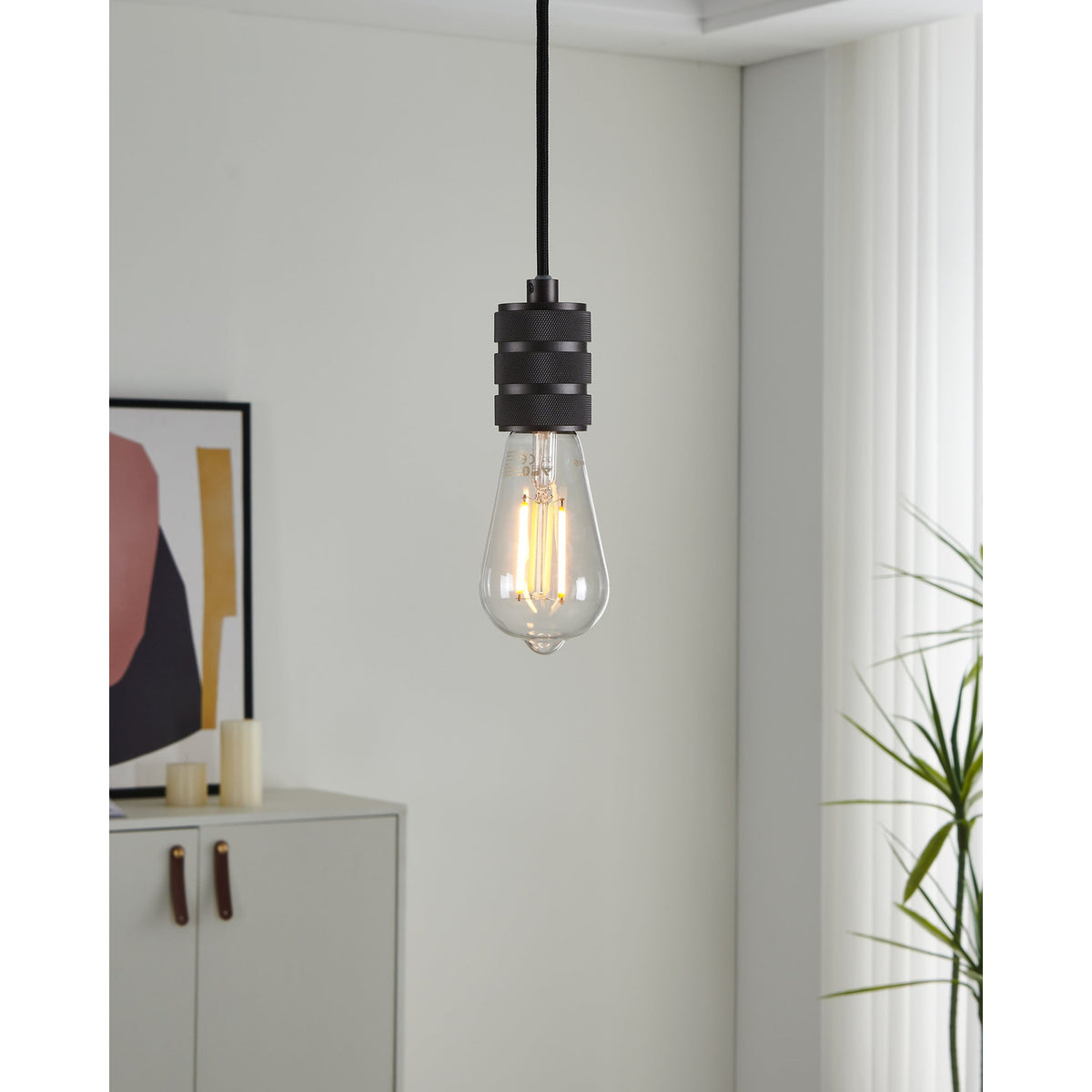 Smart Clear LED Vintage Bulb E27 ST64 8W CCT