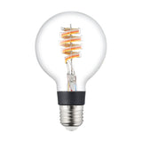 Smart Colour Changing LED Globe Bulb E27 G80 4.9W Warm White
