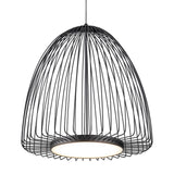 Smart 46cm LED Pendant Light 43W 3000K - Sand Black