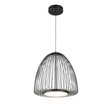 Smart 46cm LED Pendant Light 43W 3000K - Sand Black
