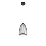 Smart 22cm LED Pendant Light 20W 3000K - Sand Black