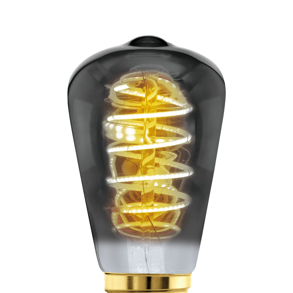 Smoked Dimmable LED Bulb E27 4W 100lm Warm White 4.8cm