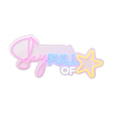 There's a Sky Full of Stars Neon Metal Wall Sign with USB