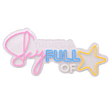 There's a Sky Full of Stars Neon Metal Wall Sign with USB