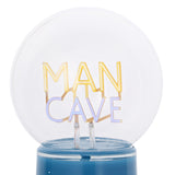 Man Cave LED Neon Battery Powered Ceramic Table Lamp - Blue