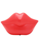 Lips Novelty USB Resin Table Lamp - Red