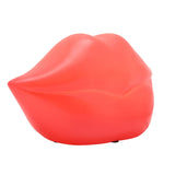 Lips Novelty USB Resin Table Lamp - Red