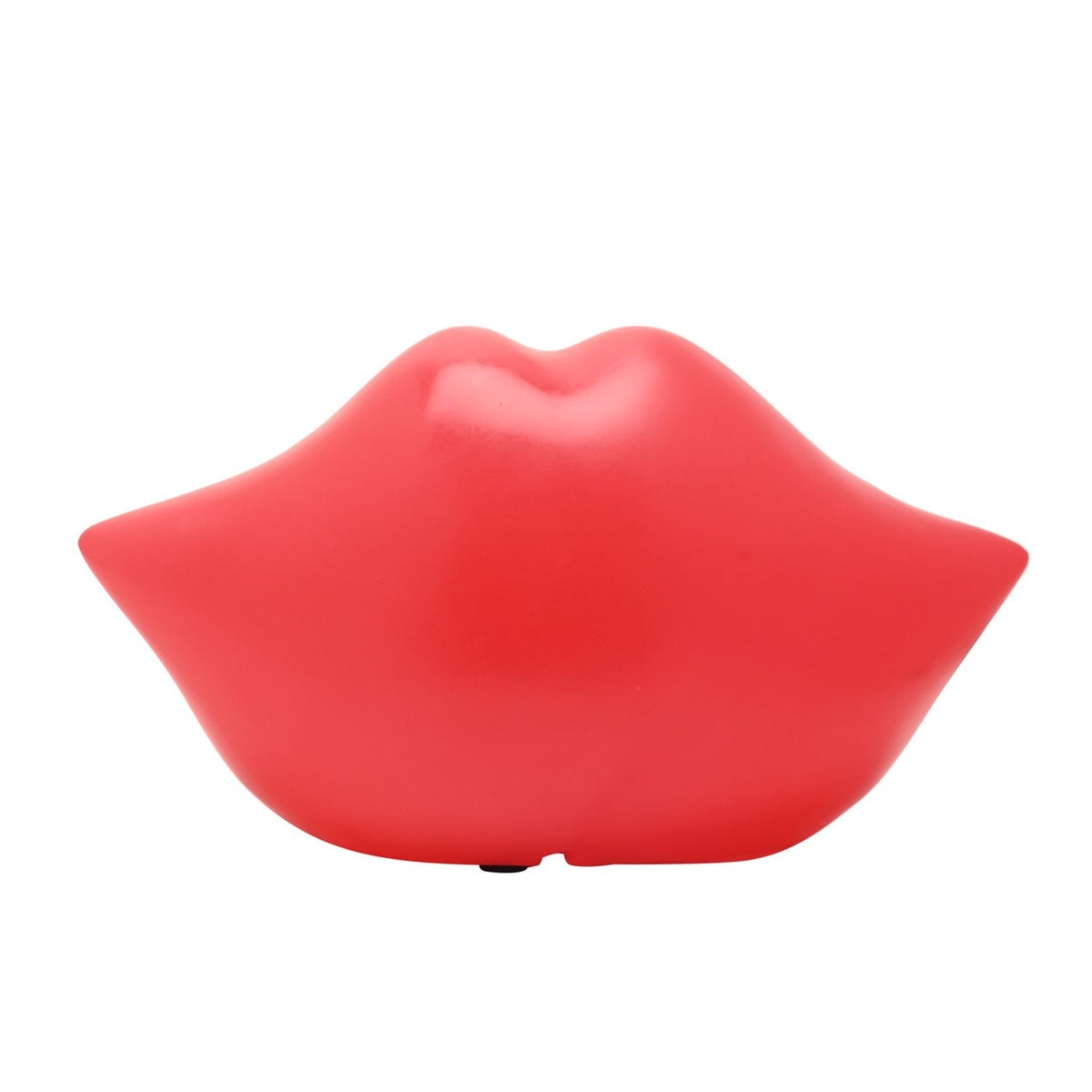 Lips Novelty USB Resin Table Lamp - Red