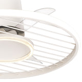 Soho CCT Dimmable LED Ceiling Fan Light With Remote & APP Control - White