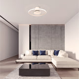 Soho CCT Dimmable LED Ceiling Fan Light With Remote & APP Control - White