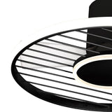 Soho CCT Dimmable LED Ceiling Fan Light With Remote & APP Control - Black