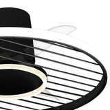 Soho CCT Dimmable LED Ceiling Fan Light With Remote & APP Control - Black