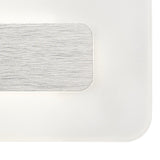 Sol Rectangular LED Wall Light 6W 4000K - Polished Chrome
