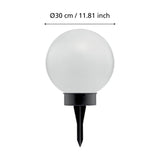Solar Ball Spike Light 61cm - Black