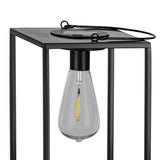 Solar Lantern 26cm - Black