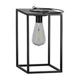Solar Lantern 26cm - Black