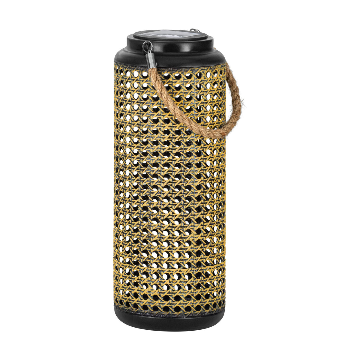 Solar Lantern - Brown & Black