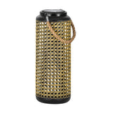 Solar Lantern - Brown & Black