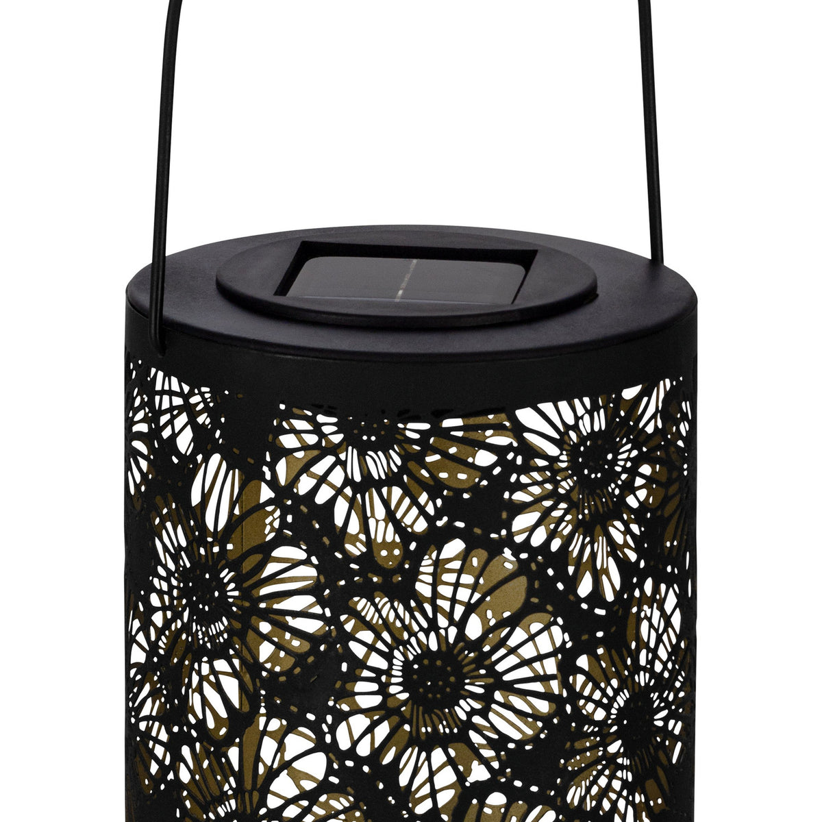 Solar LED Table Lamp - Bronze, Gold & Black