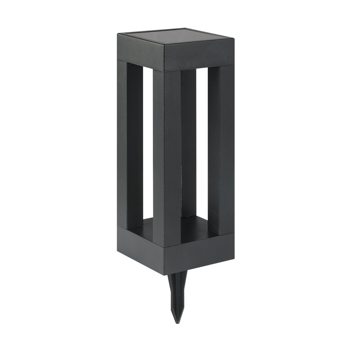Solar Spike Light 25.5cm - Black