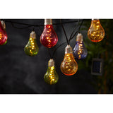 Solar String Lights 1.9m - Multicoloured